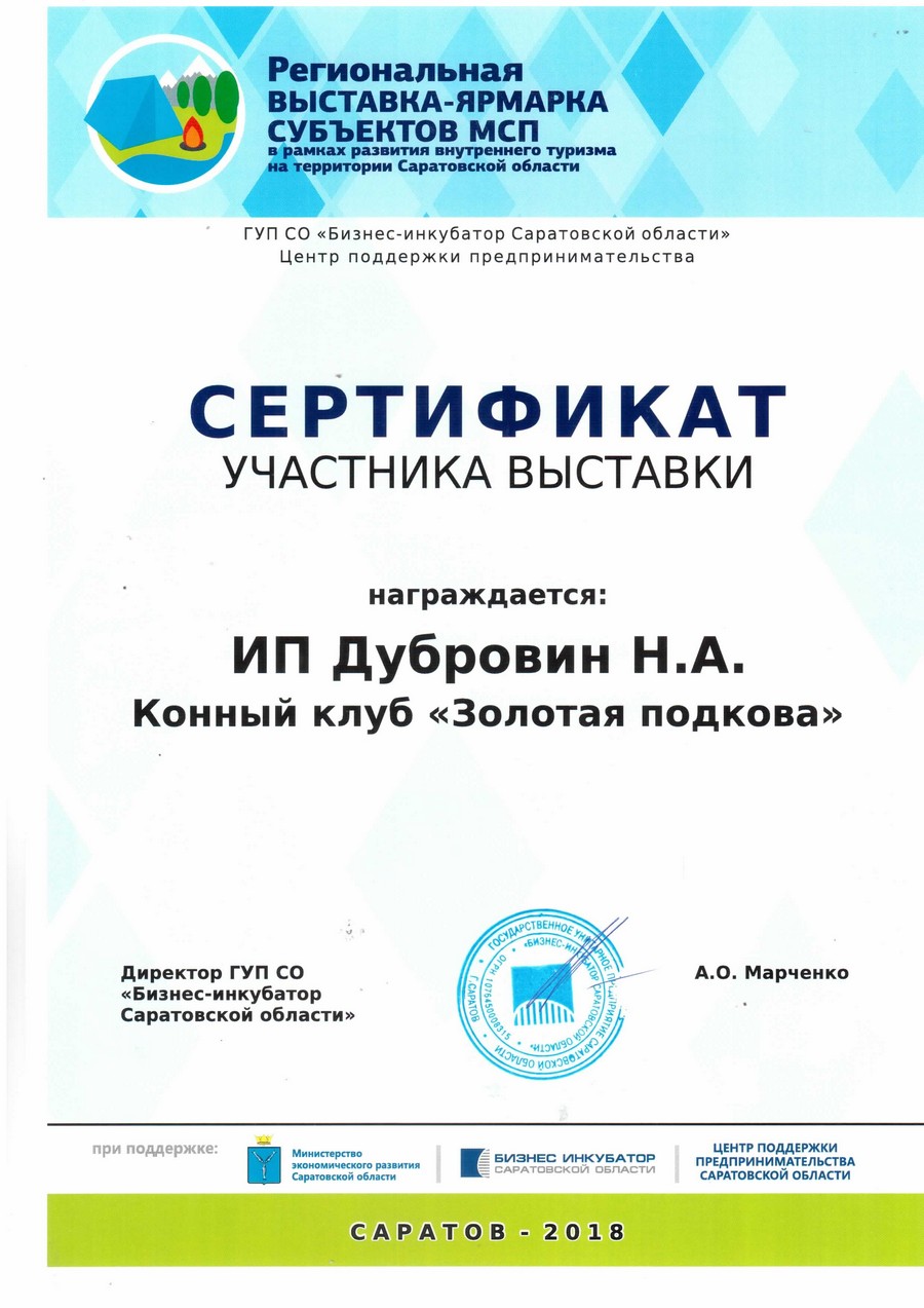 Достижения конного клуба "Золотая Подкова"