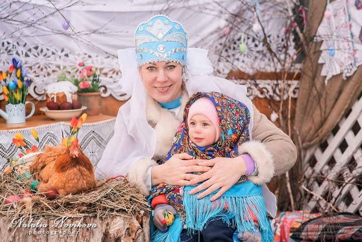 Фотосессия "Пасхальные чудеса" в конном клубе "Золотая Подкова"
